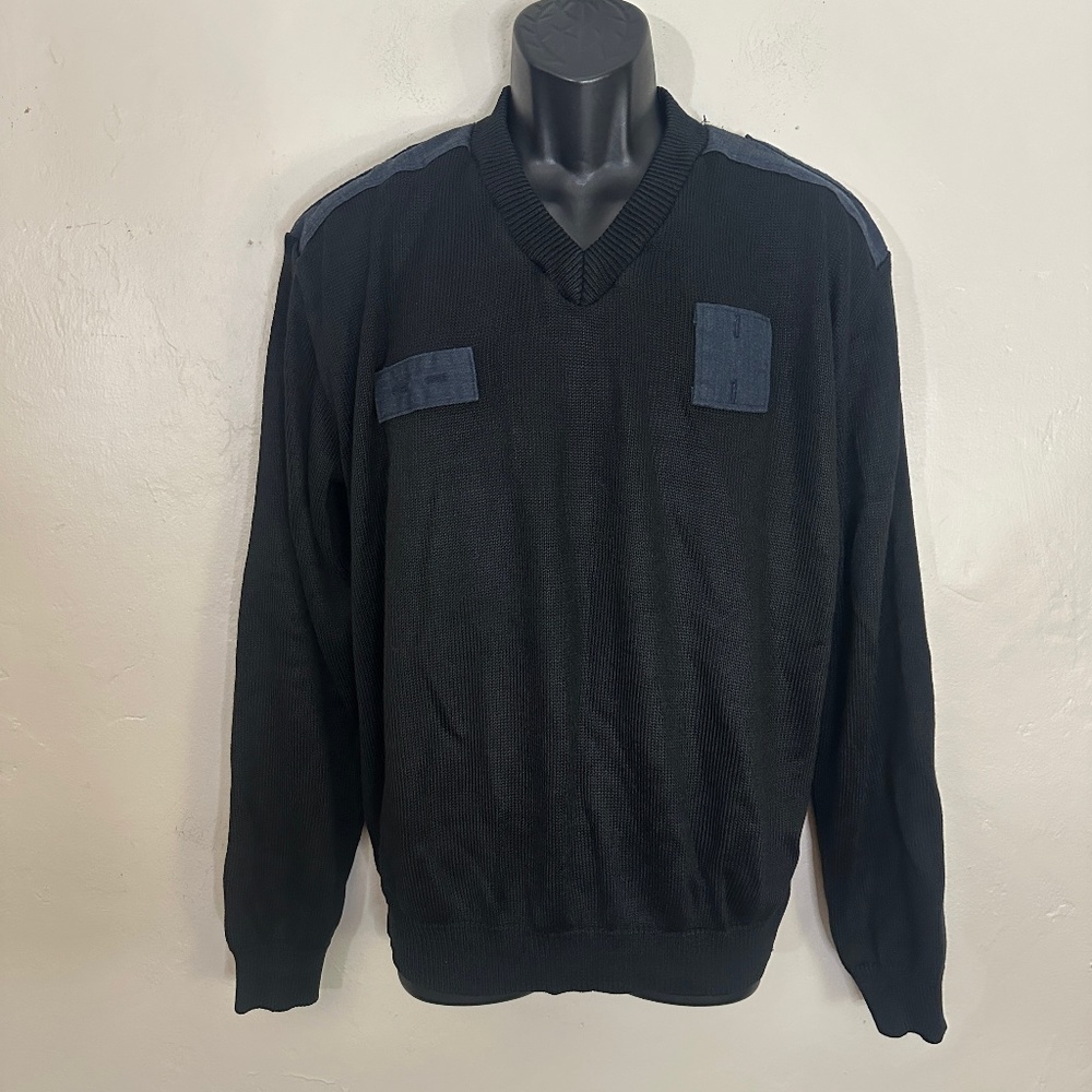 Saint James Military Sweater 25" armpit to armpit seams Gently worn Wool blend